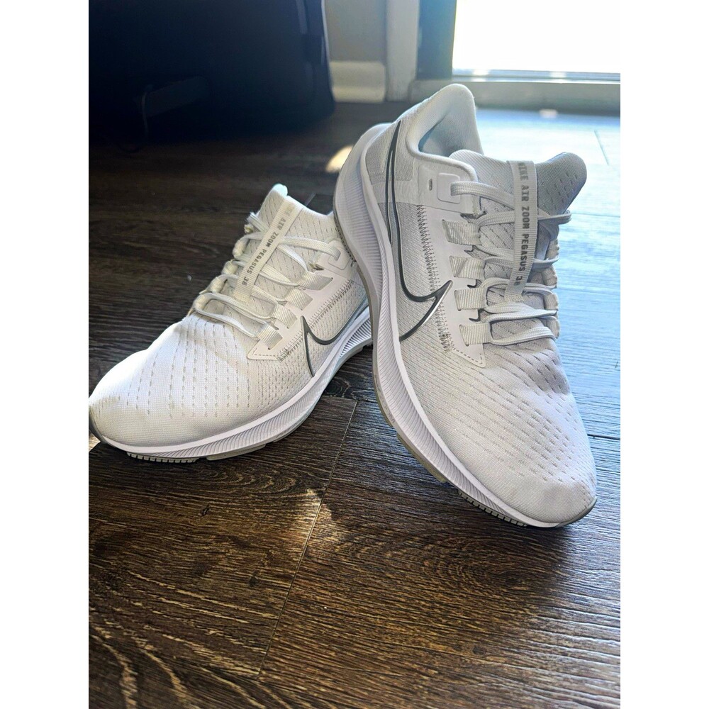 Nike Air Zoom Pegasus 38 Running Shoes White Men’s Size 7.5 CW7358-100